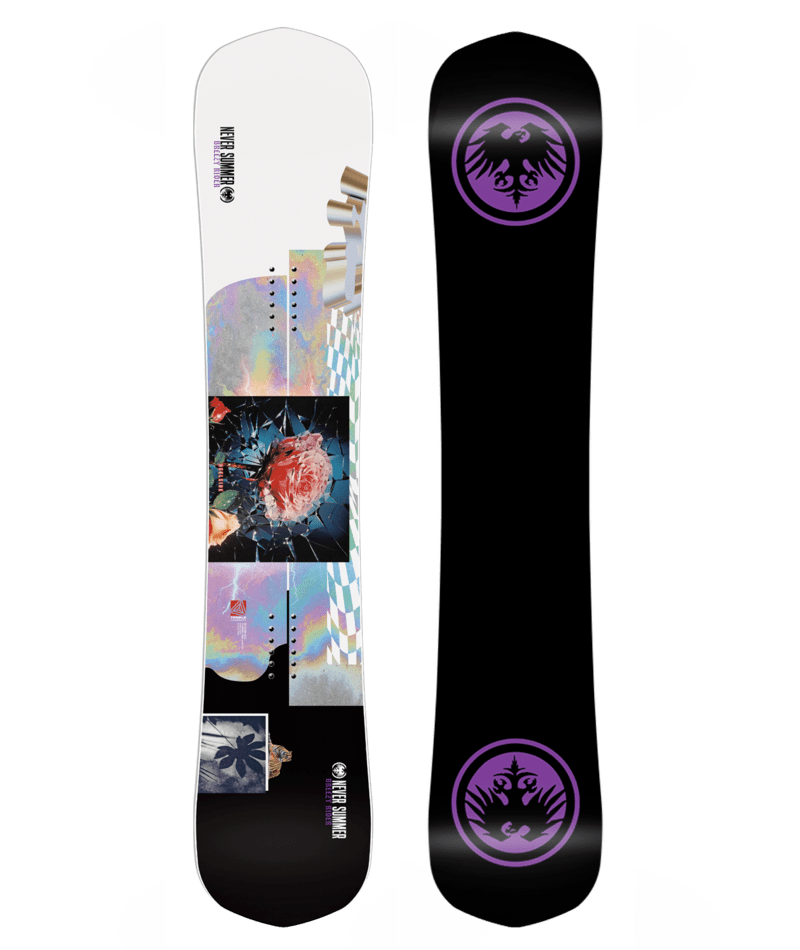 Load image into Gallery viewer, Never Summer Women&#39;s Breezy Rider Snowboard 2026

