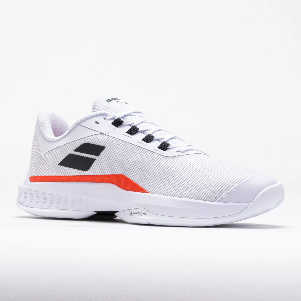 Babolat Men\'s White & Gray Tennis Shoe - Lightweight Performance Built for ultimate speed. ⚡ The all-new Jet Mach 4 delivers  main image 3