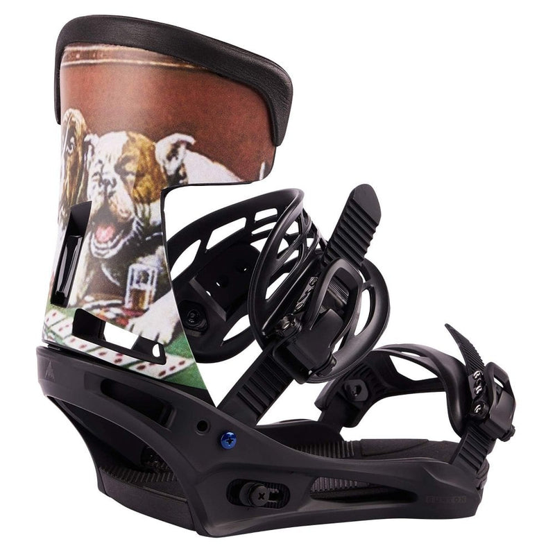 Load image into Gallery viewer, Burton Men&#39;s Mission &quot;Good Company&quot; Snowboard Bindings - 2023
