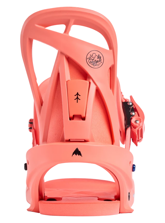 Women's Burton Citizen Re:Flex Snowboard Bindings, Black / S