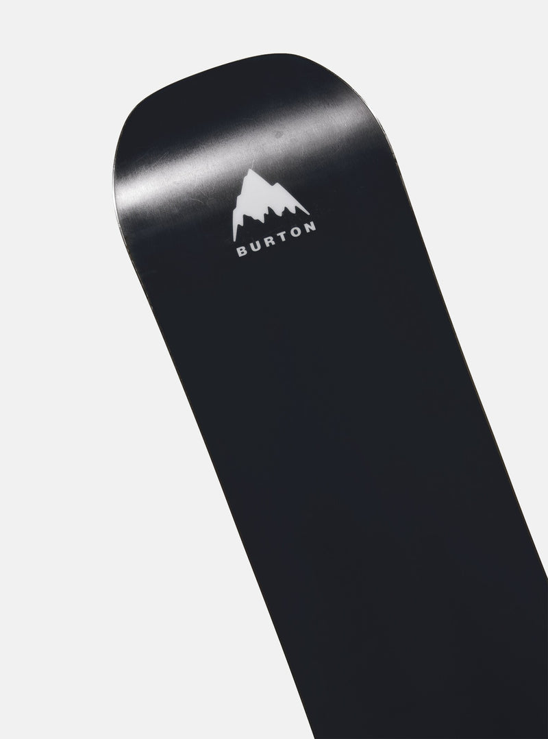 Load image into Gallery viewer, Black snowboard base with Burton logo on a white background
