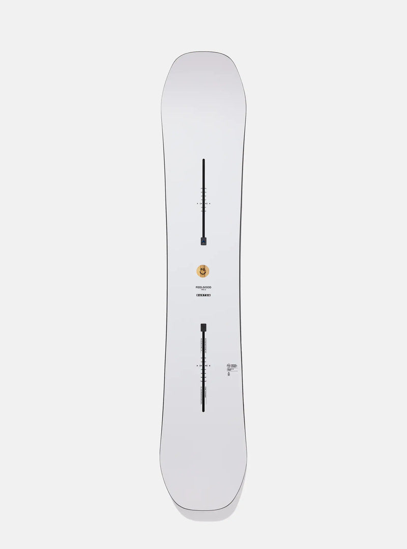 Load image into Gallery viewer, Snowboard with a minimalist design on a white background
