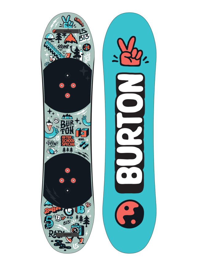 Load image into Gallery viewer, Burton Youth After School Special Snowboard and Binding Package 2025
