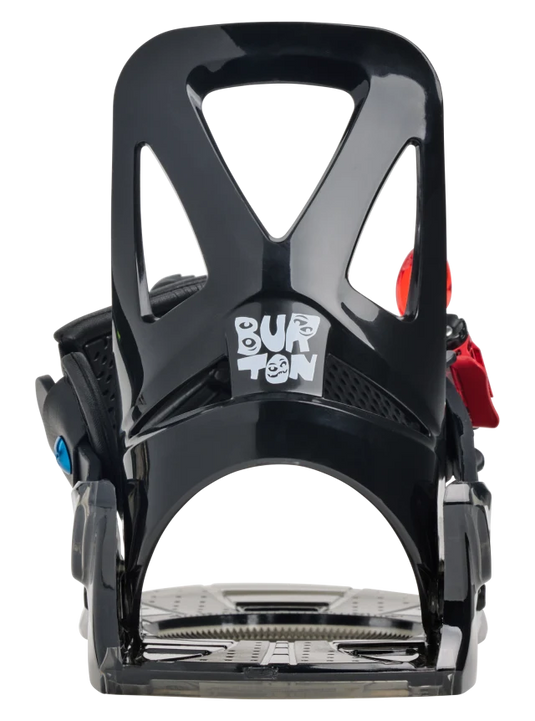 burton grom junior snowboard bindings Kids' Burton Grom Snowboard Bindings Black / M
