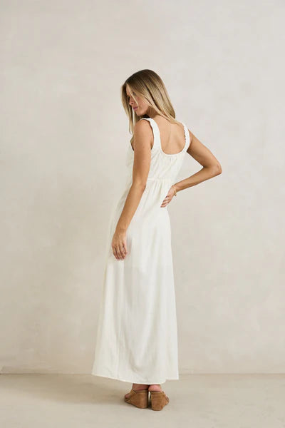 Rhythm Women's Del Rio Gathered Maxi Dress - Ski & Tennis Station