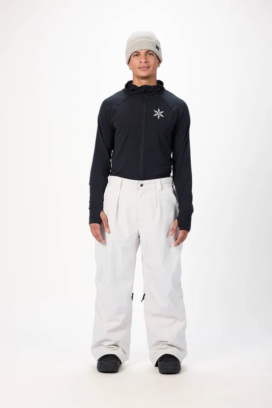 White contrast snow pants from Airblaster. Ski and Tennis Station