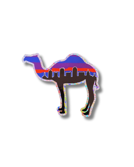 Camelgonia Glitter Sticker