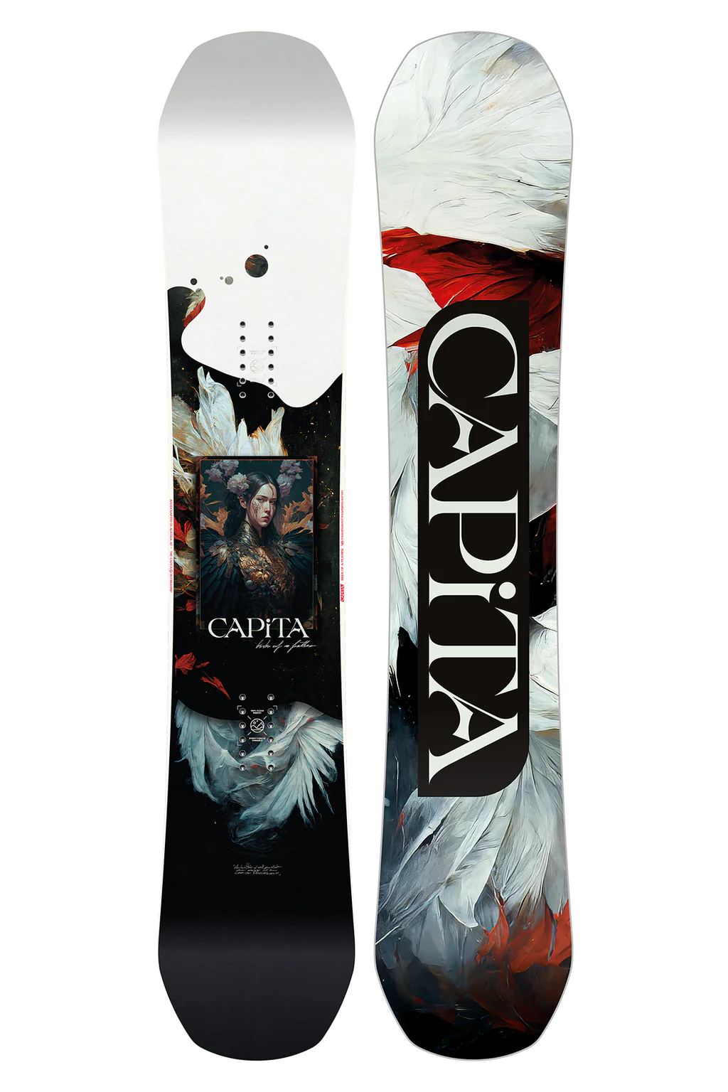 スノーボード CAPiTA bird of a feather 144 CAPiTA Women's Birds of a Feather Snowboard 2025 — Ski Pro AZ