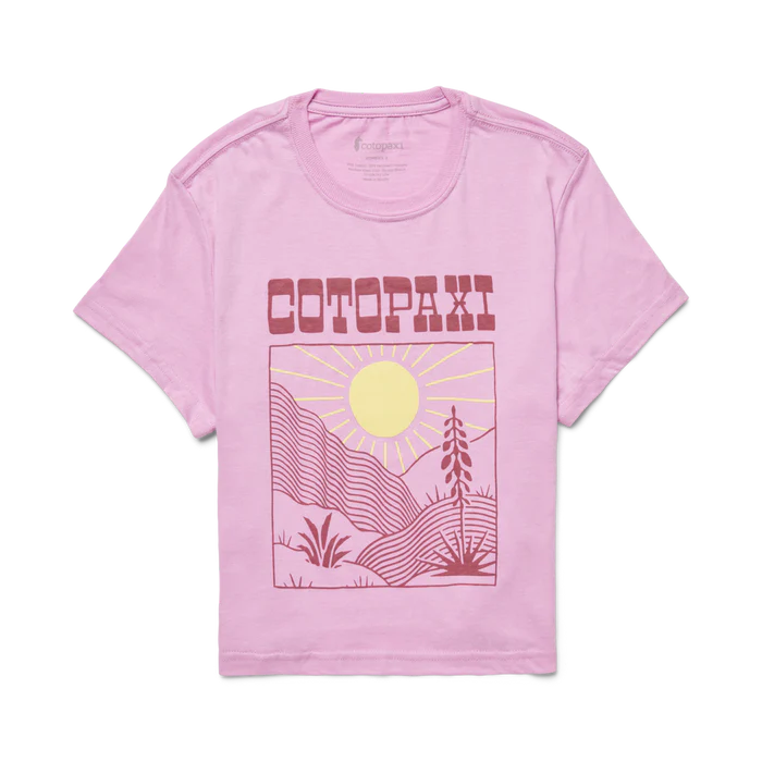Load image into Gallery viewer, Cotopaxi Women&#39;s Western Hills Crop T-Shirt

