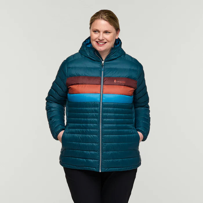 Load image into Gallery viewer, Cotopaxi Women&#39;s Fuego Hooded Down Jacket - Ski &amp; Tennis Station
