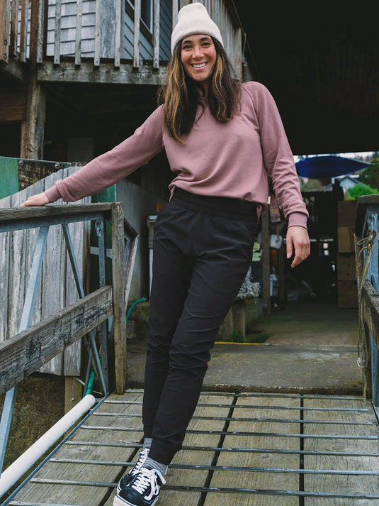 Free Fly Women's Bamboo Lightweight Fleece Crew 2026