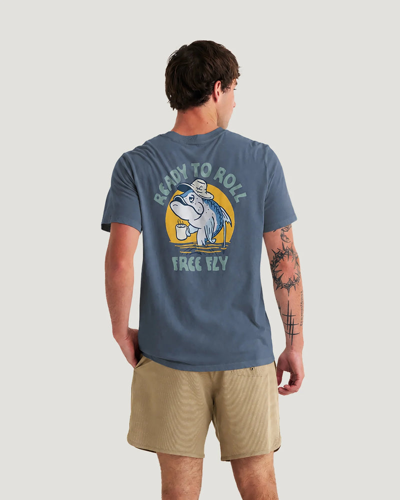 Load image into Gallery viewer, Free Fly Morning Person Pocket Tee
