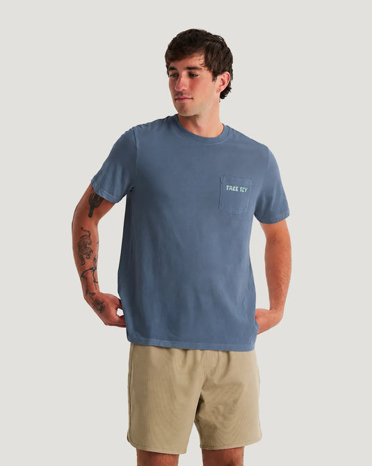 Free Fly Morning Person Pocket Tee