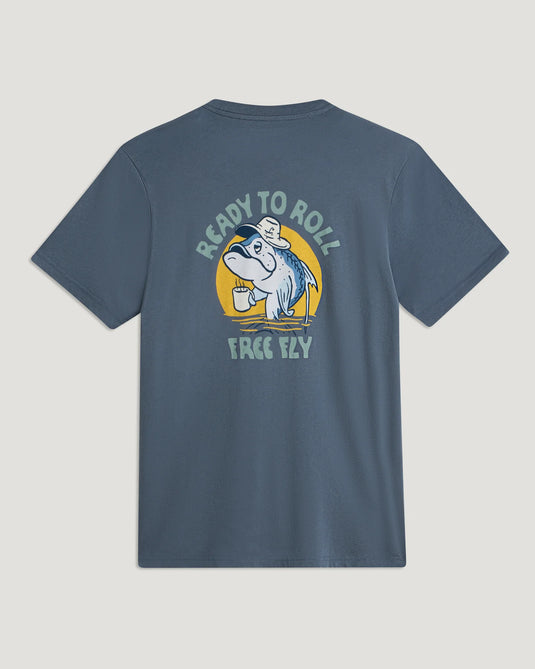 Free Fly Morning Person Pocket Tee