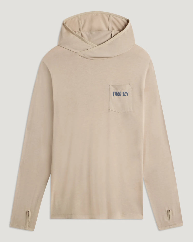 Load image into Gallery viewer, Free Fly Men's Bamboo Lightweight Graphic Hoodie
