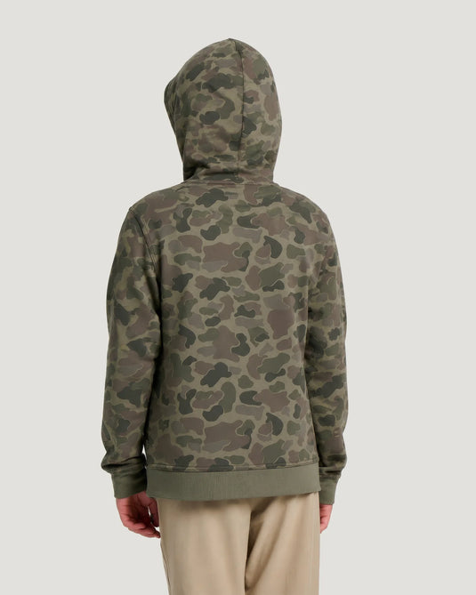 Free Fly Youth Camo Hoodie