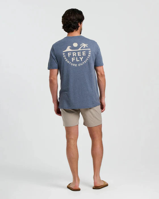 Load image into Gallery viewer, Free Fly Men's Rising Tide Tee
