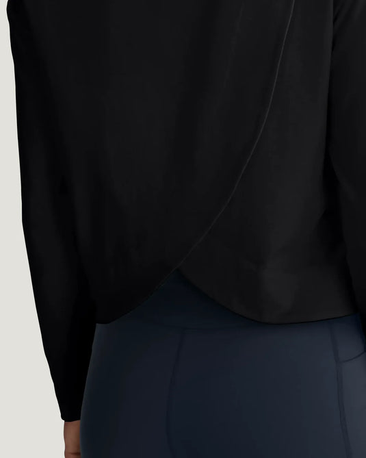 Free Fly Women's Bamboo Shade Crossover Long Sleeve