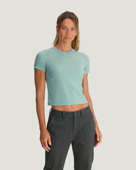 Free Fly Women's Elevate Lightweight Fitted Tee - Ski & Tennis Station