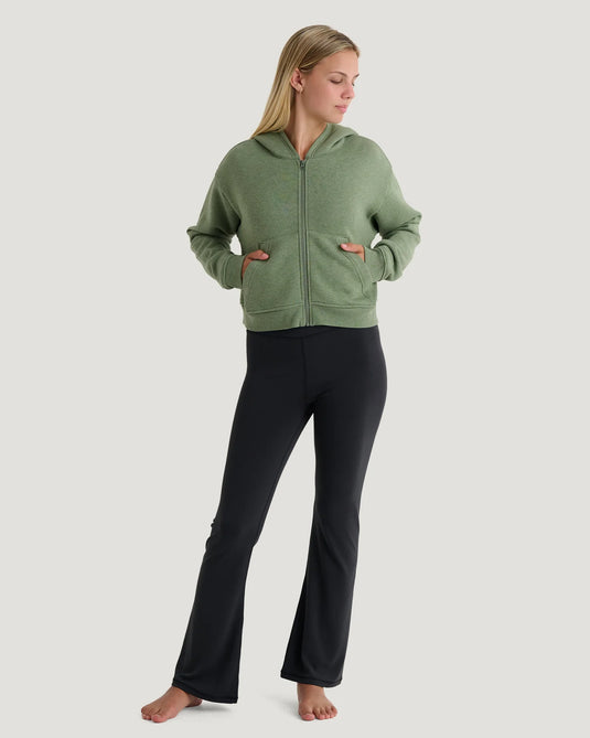 Free Fly Women's Bamboo Northcoast Fleece Full Zip Hoodie