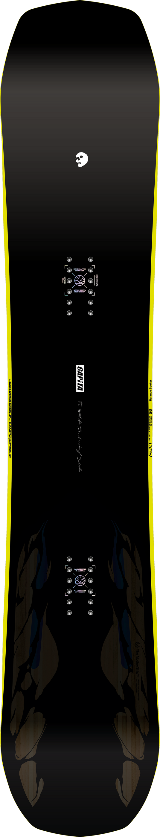 Capita Men's Black Snowboard of Death Snowboard 2027