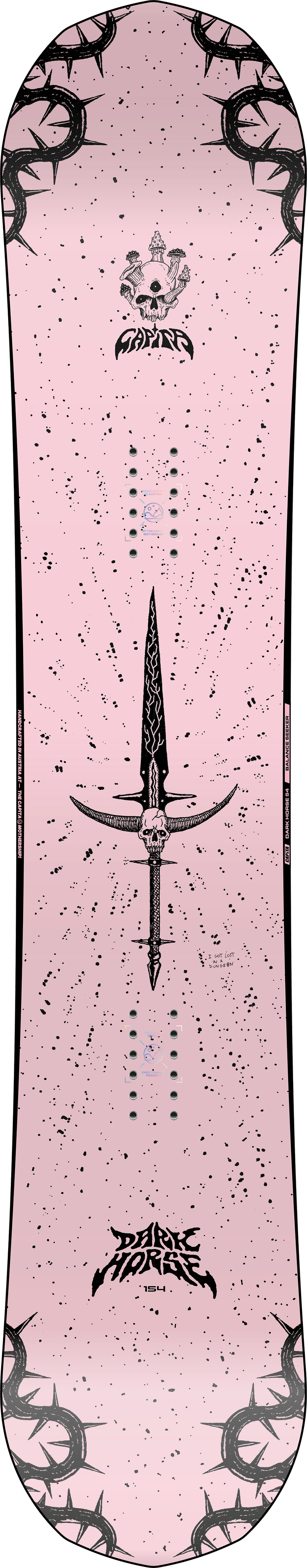 Load image into Gallery viewer, Capita Men's Dark Horse Snowboard 2027
