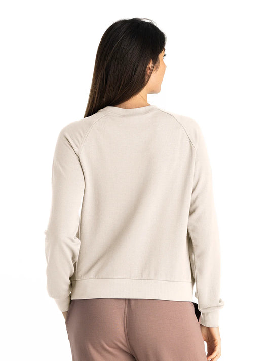 Free Fly Women's Bamboo Lightweight Fleece Crew 2026