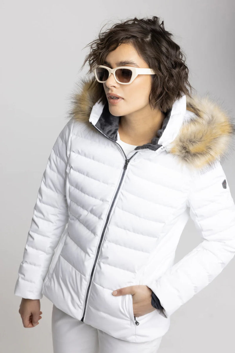 Load image into Gallery viewer, Fera Women&#39;s Julia Parka with Faux Fur
