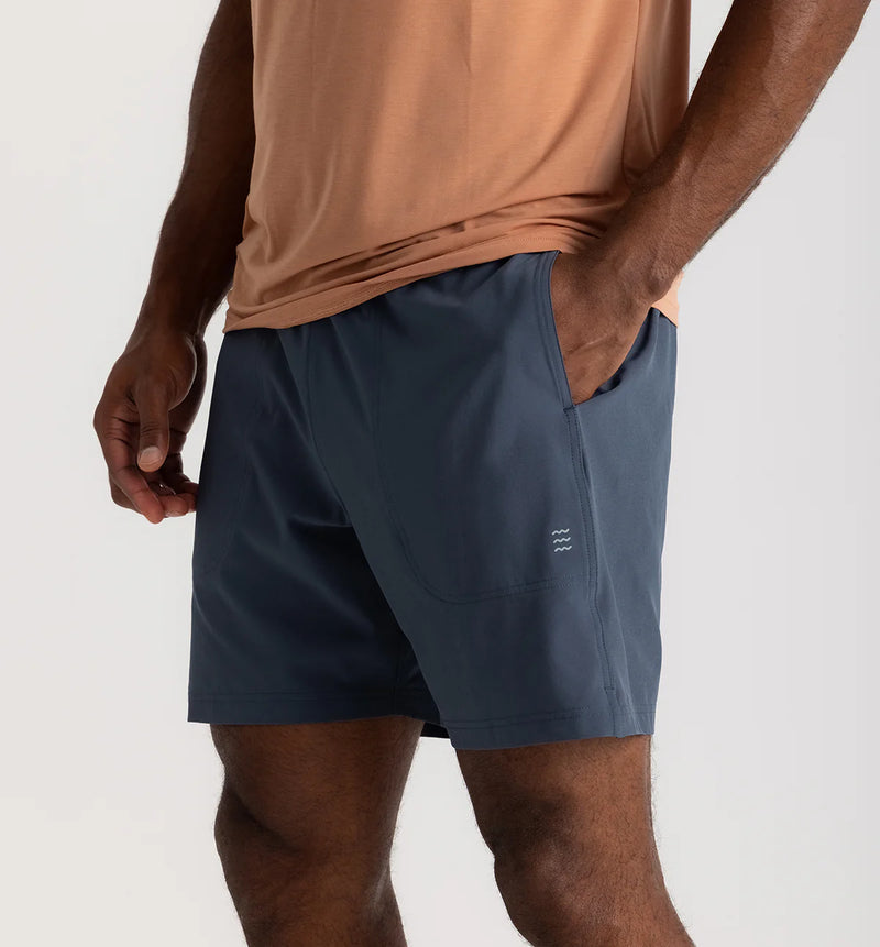 Load image into Gallery viewer, Free Fly Men&#39;s Bamboo-Lined Active Breeze Short - 7&quot;
