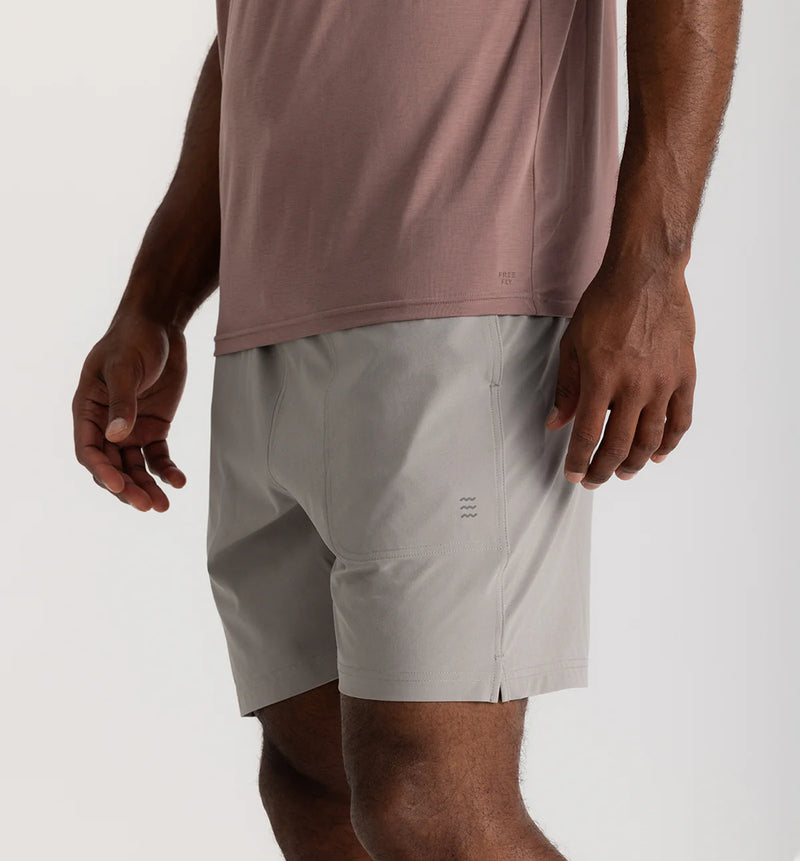 Load image into Gallery viewer, Free Fly Men&#39;s Bamboo-Lined Active Breeze Short - 7&quot;
