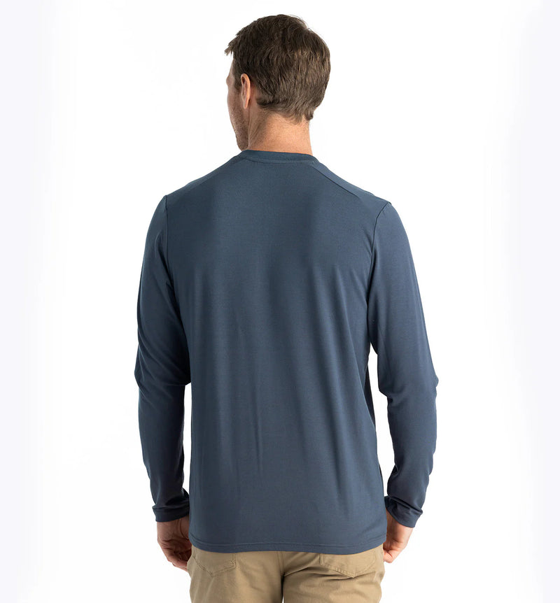 Load image into Gallery viewer, Free Fly Men&#39;s Bamboo Flex Long Sleeve Henley
