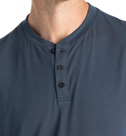 Free Fly Men's Bamboo Flex Long Sleeve Henley