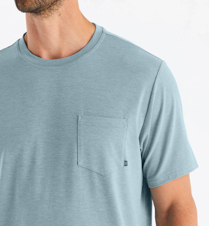 Load image into Gallery viewer, Free Fly Men&#39;s Bamboo Flex Pocket Tee
