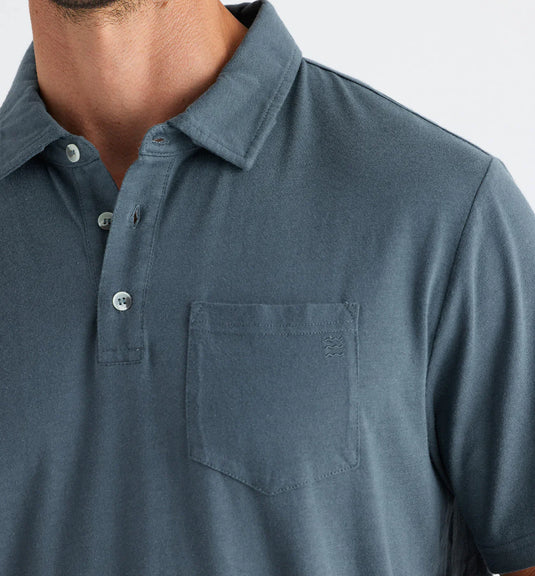 Free Fly Men's Bamboo Heritage Polo