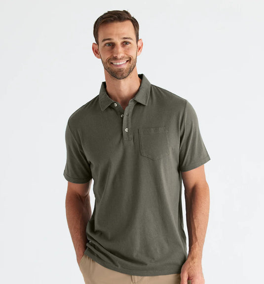 Free Fly Men's Bamboo Heritage Polo