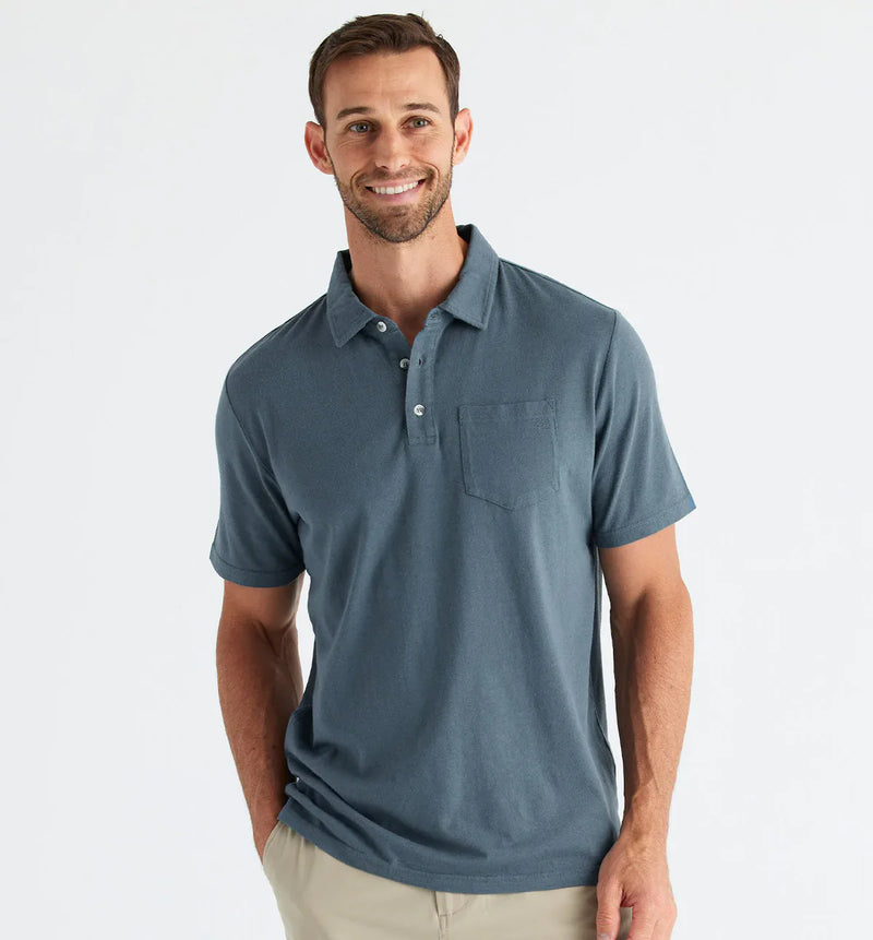 Load image into Gallery viewer, Free Fly Men&#39;s Bamboo Heritage Polo
