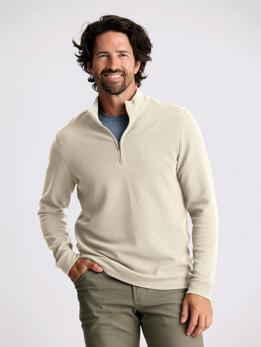 Free Fly Men's Waffle Quarter Zip