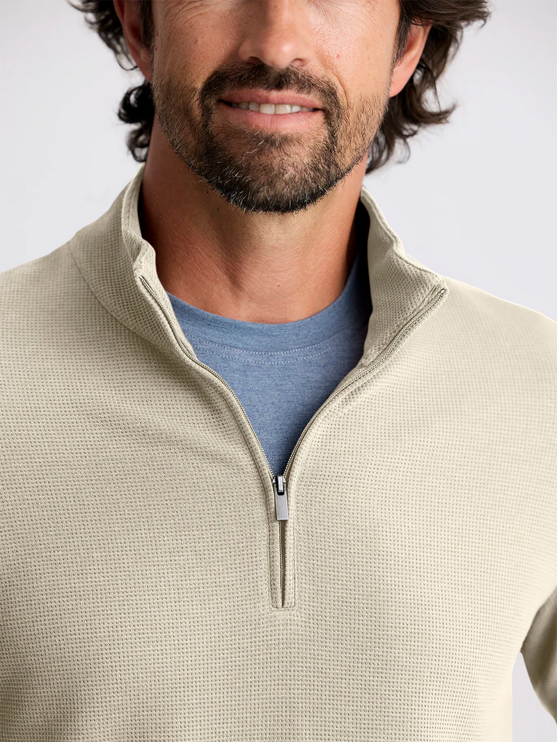 Load image into Gallery viewer, Free Fly Men&#39;s Waffle Quarter Zip
