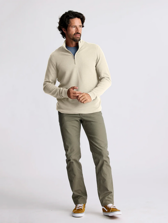 Free Fly Men's Waffle Quarter Zip