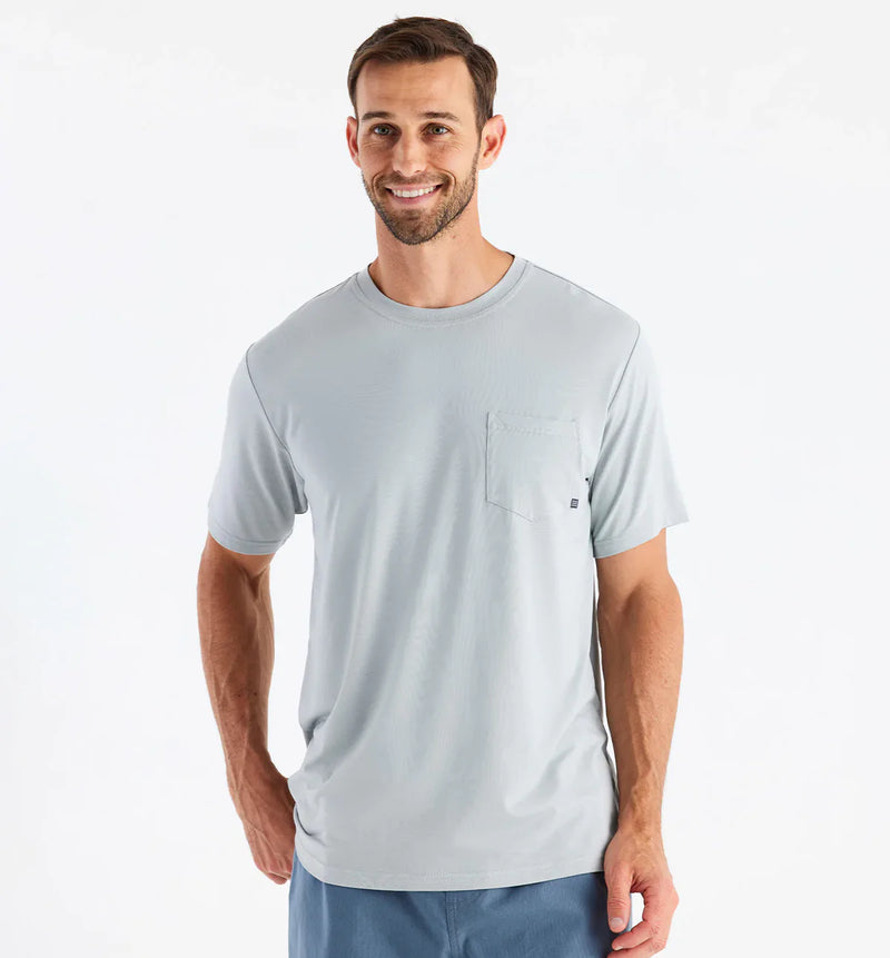 Load image into Gallery viewer, Free Fly Men&#39;s Bamboo Flex Pocket Tee
