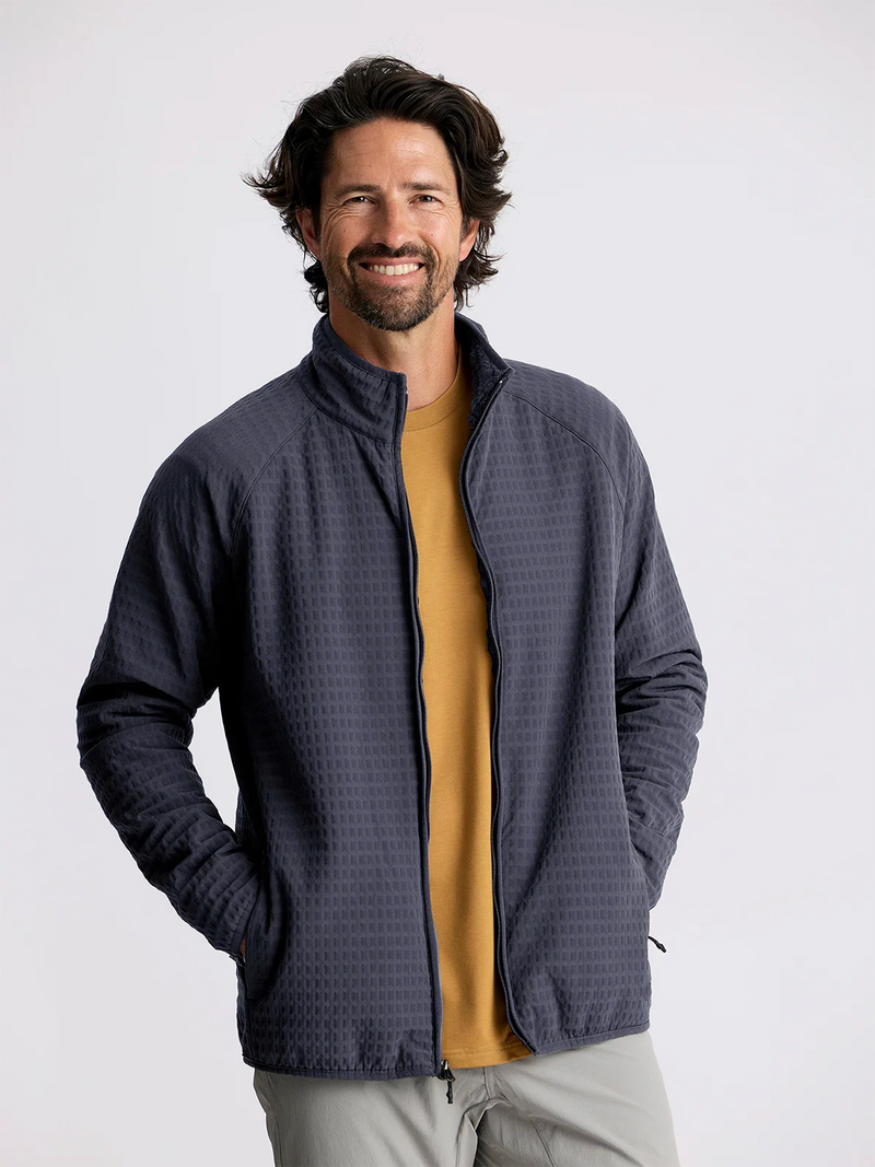 Load image into Gallery viewer, Free Fly Men&#39;s Gridback Fleece Jacket
