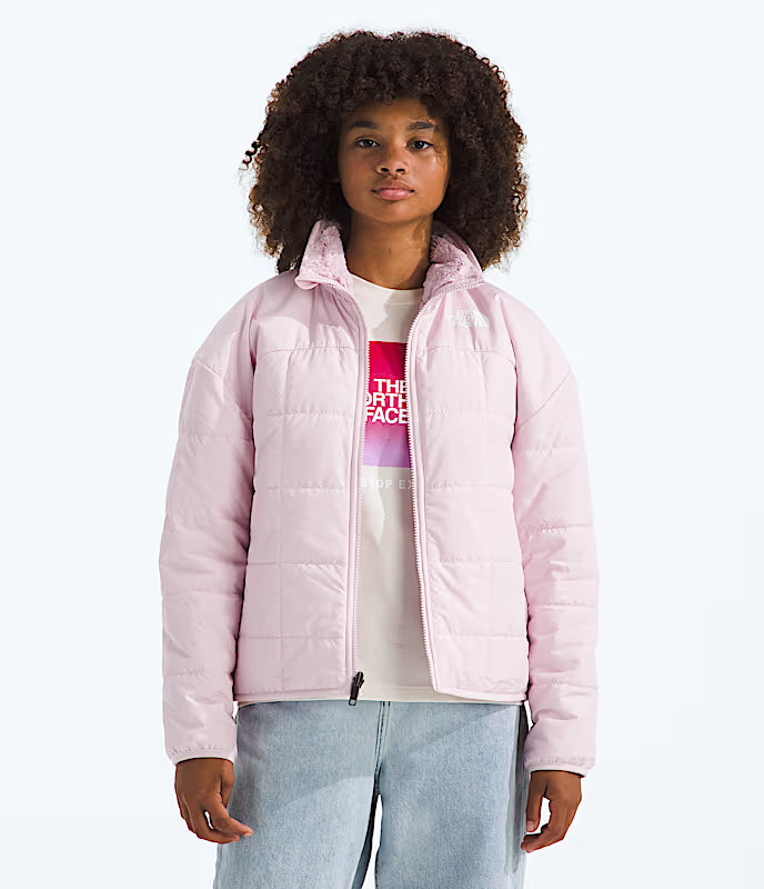Load image into Gallery viewer, The North Face Girl's Reversible Shasta Full Zip Jacket
