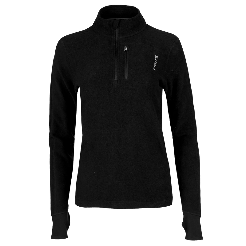 Load image into Gallery viewer, Hot Chillys Women&#39;s La Montaña Fleece Zip-T Baselayer Top
