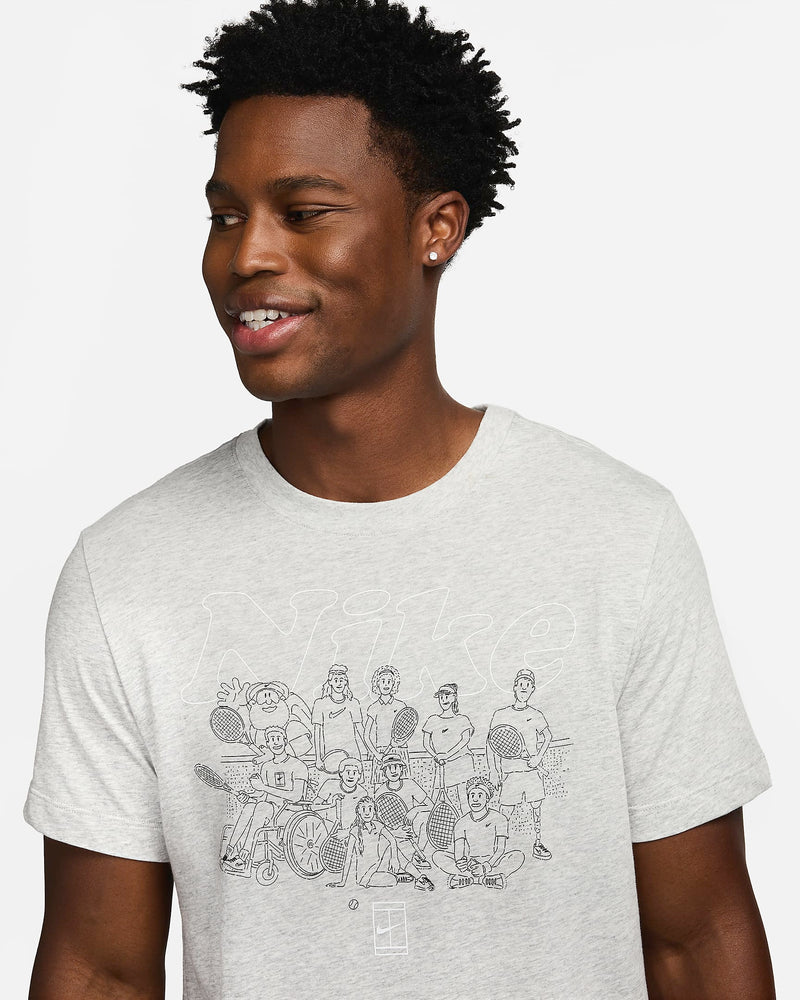 Load image into Gallery viewer, Nike Men’s Tennis Court Graphic Tee
