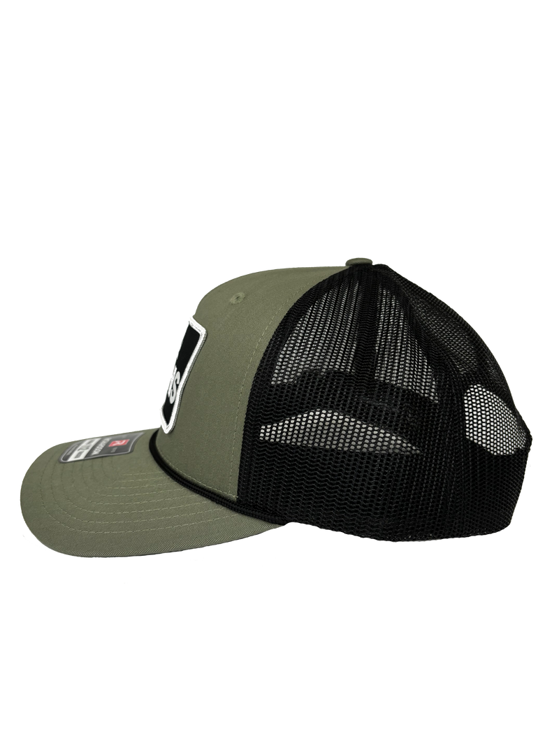 Load image into Gallery viewer, Ski &amp; Tennis Richardson 112FRP Five Panel Trucker Hat with Rope
