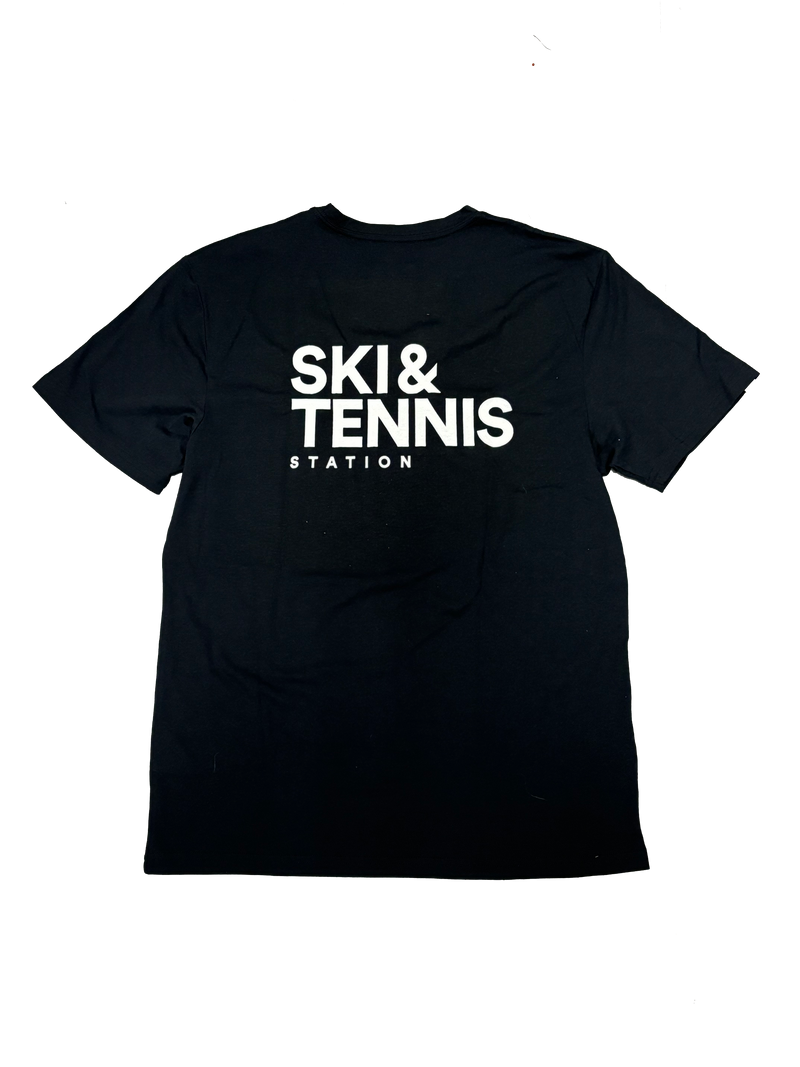 Load image into Gallery viewer, Ski &amp; Tennis Station Logo T-Shirt - Levelwear Richmond
