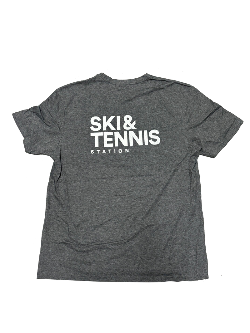 Load image into Gallery viewer, Ski &amp; Tennis Station Logo T-Shirt - Levelwear Richmond

