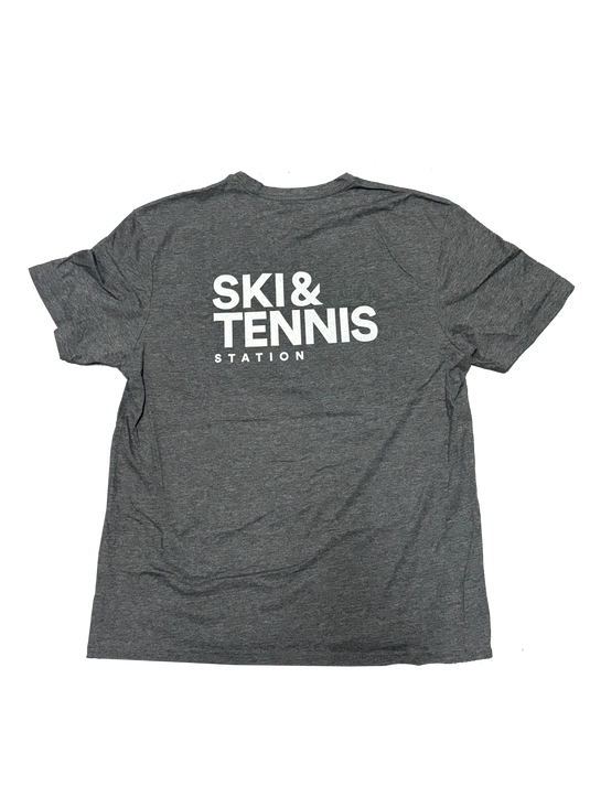 Ski & Tennis Station Logo T-Shirt - Levelwear Richmond