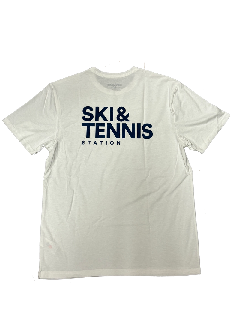 Load image into Gallery viewer, Ski &amp; Tennis Station Logo T-Shirt - Levelwear Richmond
