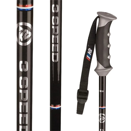 K2 Youth 3 Speed Ski Poles